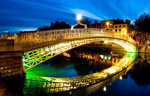 half penny bridge dublino