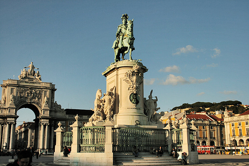 Lisbona - Piazza del commercio